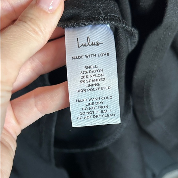 Lulu's Black High Low Dress - Picture 5 of 5